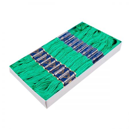 MOULINE vyšívací příze Níťárna zelená 6532