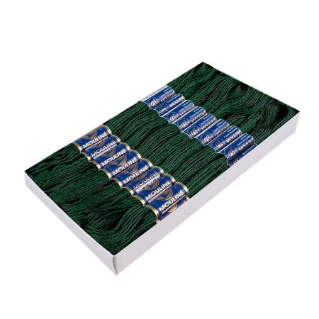 MOULINE vyšívací příze Níťárna zelená 6892