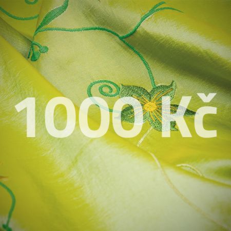 Dárkový kupón - 1000 Kč