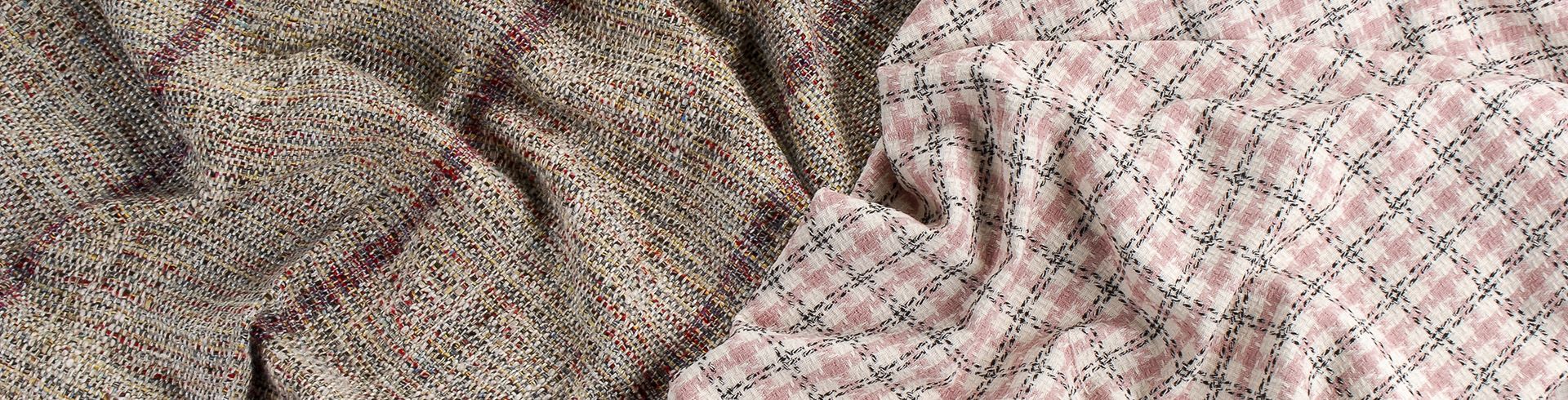 Látky v štýle Chanel na elegantný kostým, alebo len sako